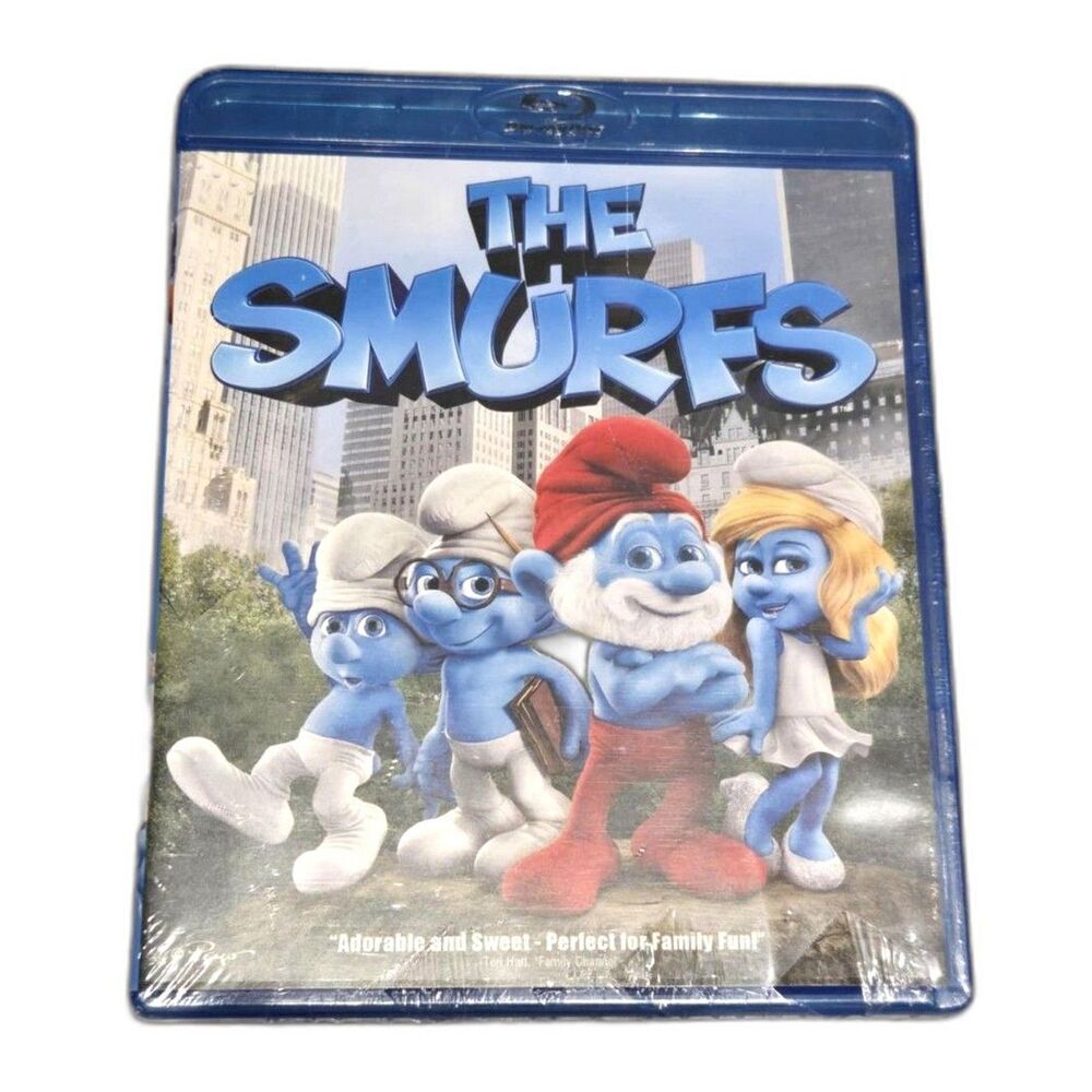 The Smurfs Blu-ray (2011) Sony Pictures Family Comedy (SEALED)